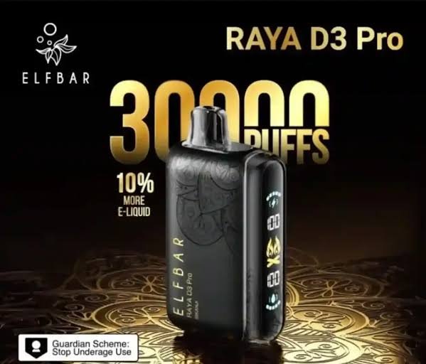 Buy Elfbar Raya D3 Pro 30,000 Puffs – Premium Long-Lasting Disposable Vape