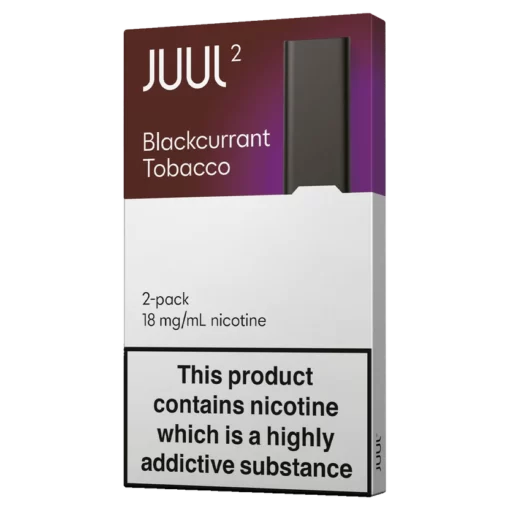 JUUL 2 Blackcurrant Tobacco Pods 18MG – Buy in India Online