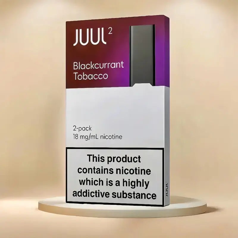 JUUL 2 Blackcurrant Tobacco Pods 18MG – Buy in India Online