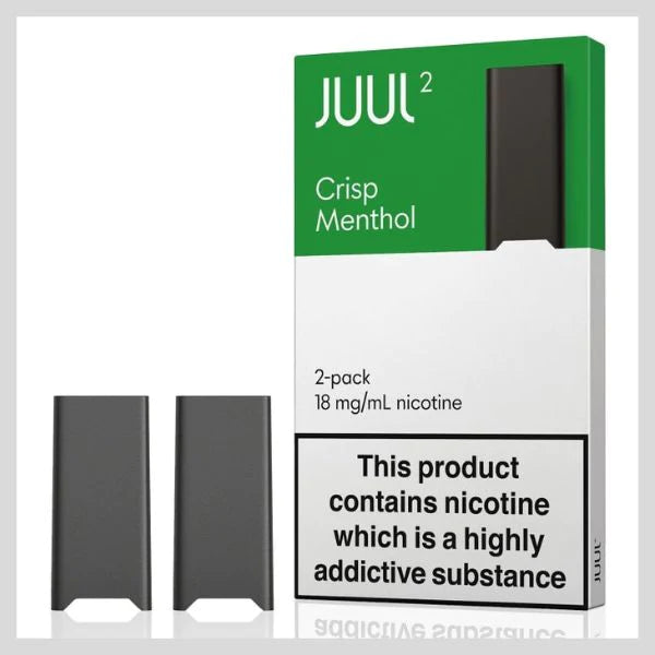 JUUL2 Crisp Menthol Pods (18mg) – Refreshing & Powerful Menthol Experience