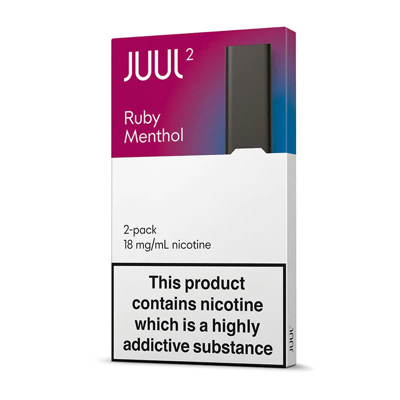 JUUL2 Ruby Menthol Pods 18mg (Pack of 2) – Premium Refreshing Vape in India
